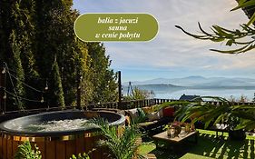 Villa Beskidzka 100 - SAUNA BALIA BASEN Widok na góry i jezioro